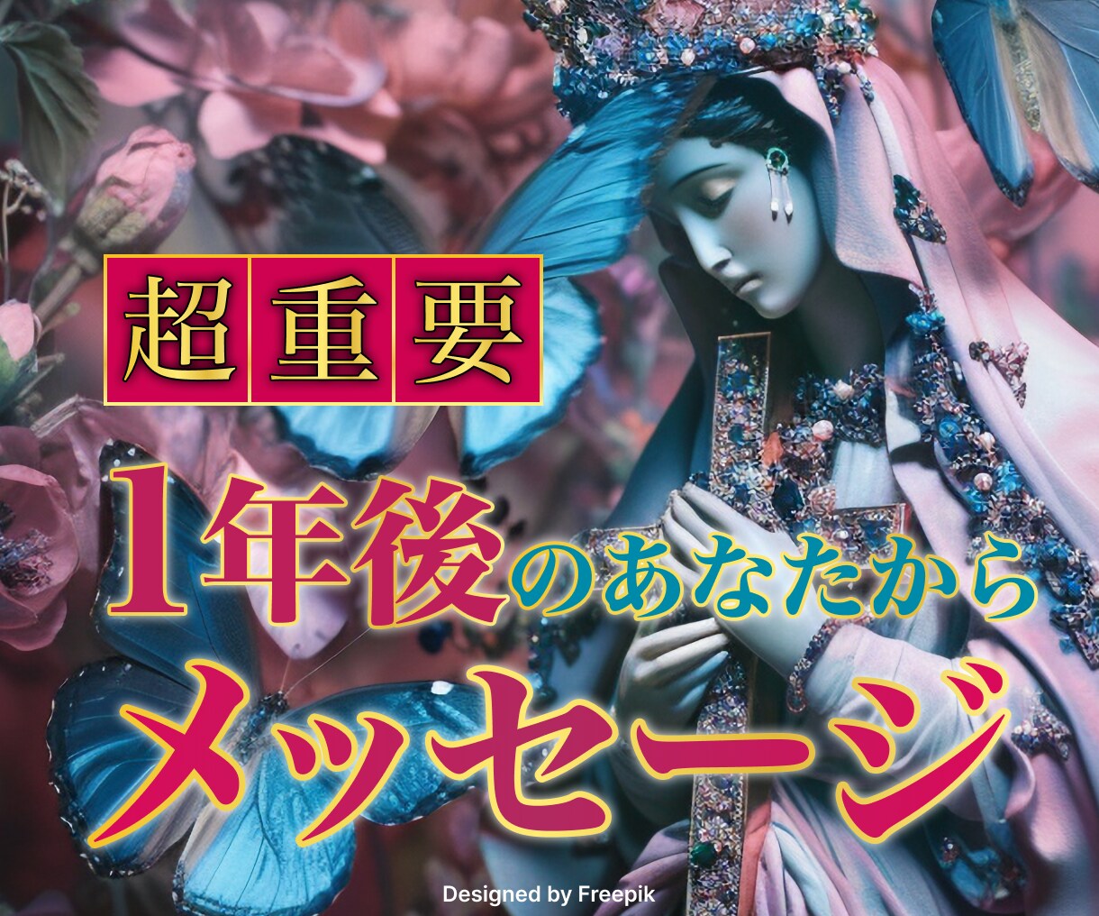 1年後のあなたから！いま必要なメッセージ、届けます オリジナル鑑定書付◎未来の視点から"今"を変えるヒントを… イメージ1