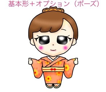 SNSアイコンに丁度良い♪ちびキャラに変身させます ⭐︎ご自身のマスコットキャラ絵としてアピールも出来るね‼️ イメージ3