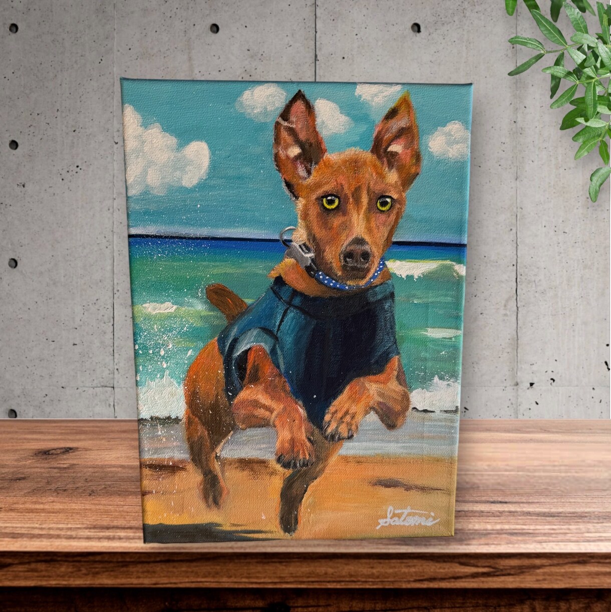 愛するペットの似顔絵を描きます ペットの絵が欲しい方・ペットとの死別により心を痛めている方へ イメージ1