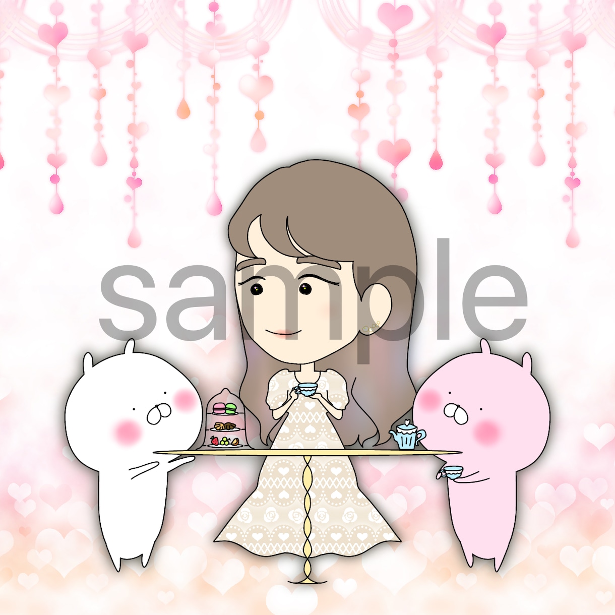 ゆるかわアイコン作成します 世界にひとつだけのイラストをあなたに イメージ8