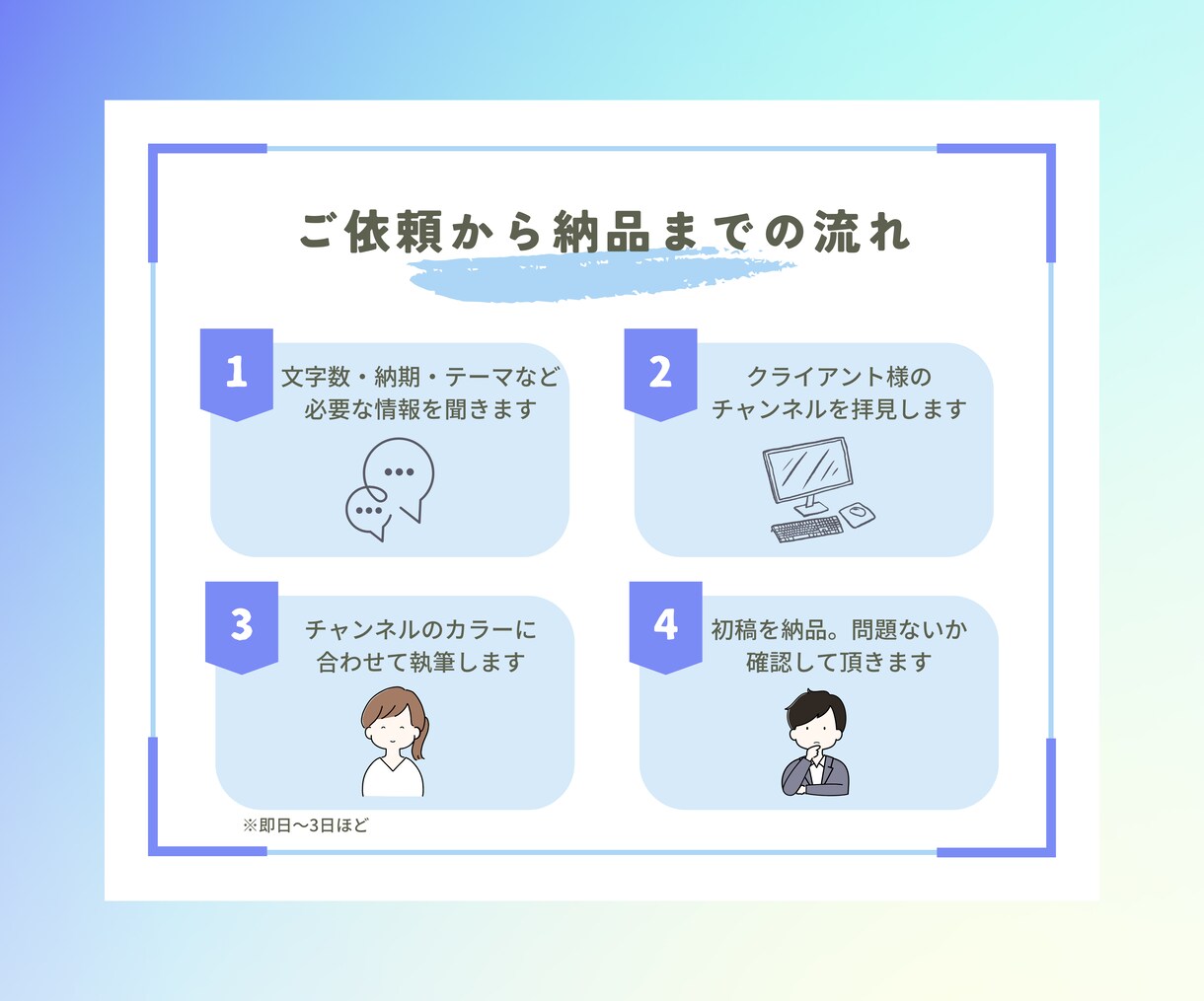 他にはないスカッと系のシナリオ作ります 視聴者を惹きつけるスカッとすっきりシナリオ！ イメージ6