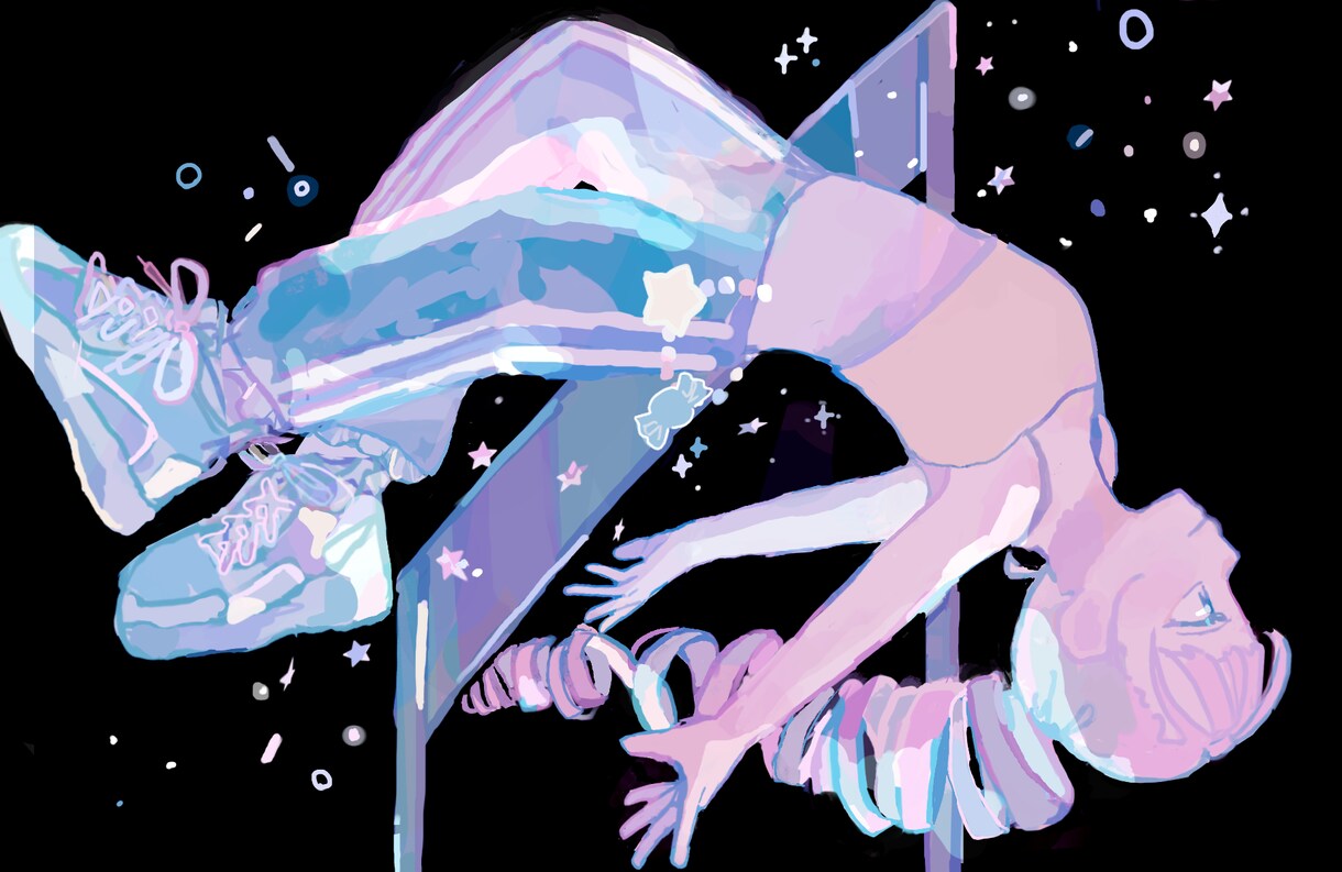 情緒があって、ときめく一枚絵をお描きします 女の子、空、かわいい配色、センチメンタルな雰囲気が得意です。 イメージ5