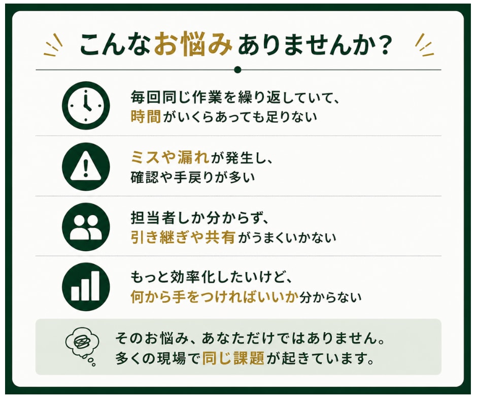 業務改善のためのExcelマクロ設計します 現場に合わせた最適な仕組みを設計し、長く使える形に整えます イメージ4