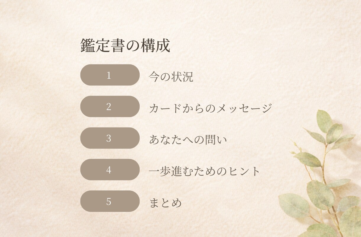 タロット鑑定書｜悩みを整理して今を読み解きます タロット1枚で読み解く◇その悩みモヤモヤを言語化します。 イメージ4