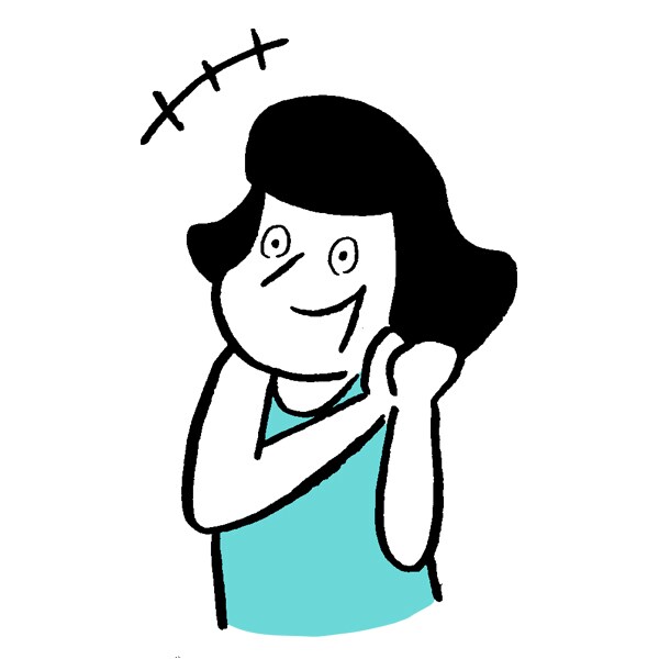 親しみのある個性的な人物イラストを描きます チラシ、ウェブ、雑誌などのカットに使いやすいです。 イメージ2