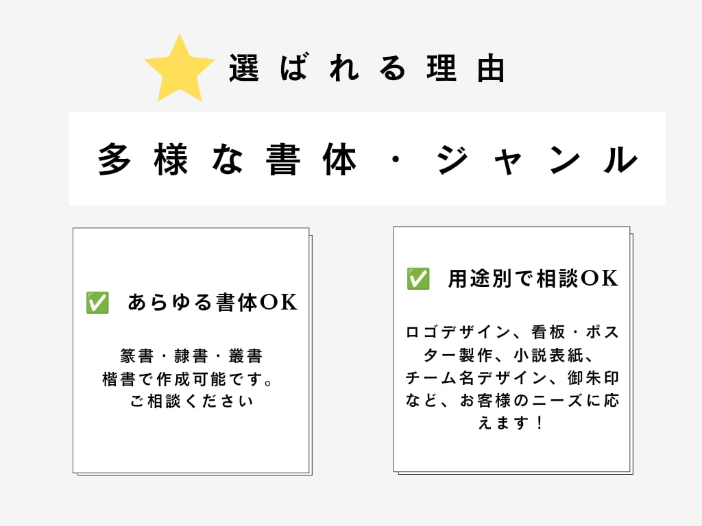 筆文字のプロがあなたにあった最高のロゴを作ります 2案20,000円/ 商用利用可 / １週間のスピード納品 イメージ4
