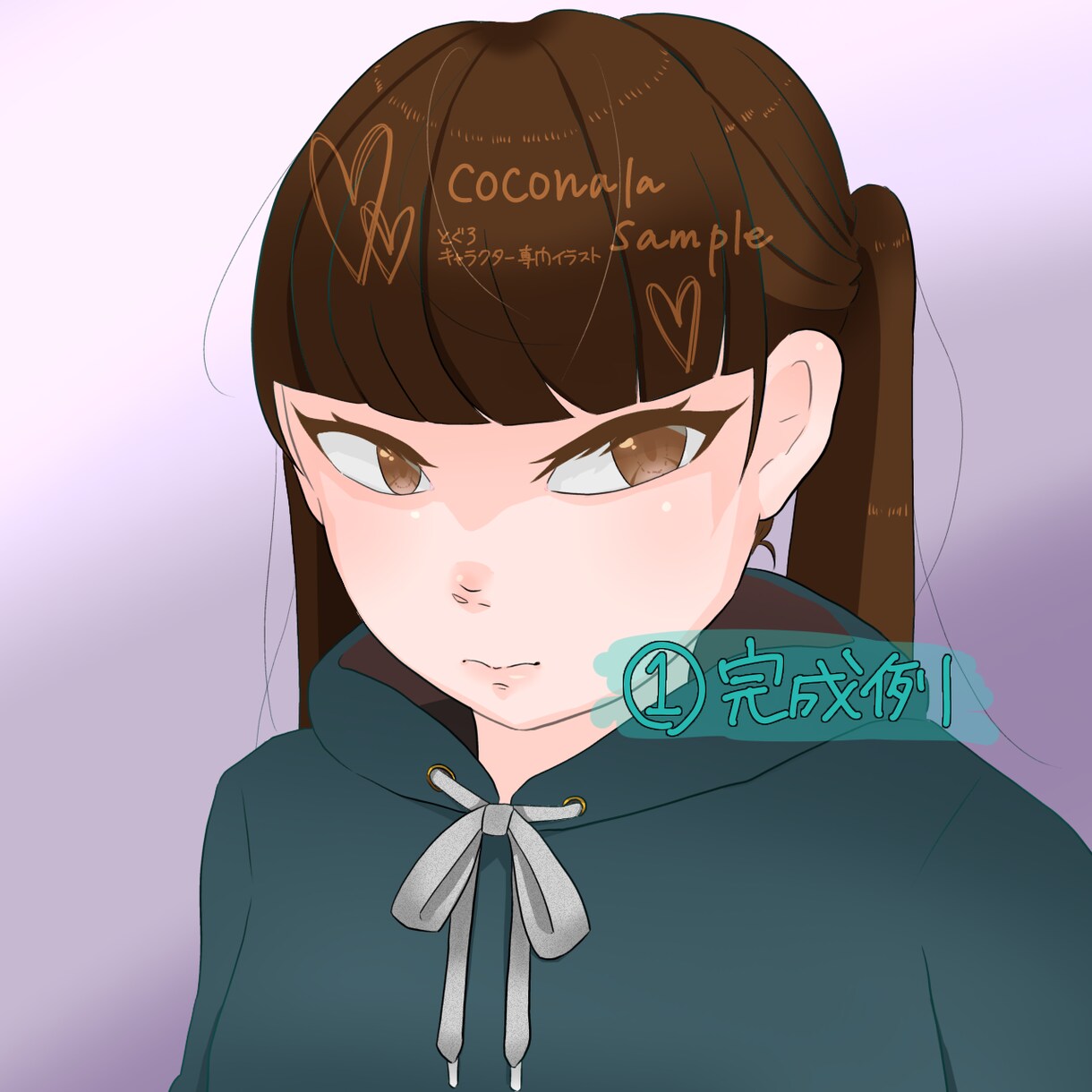 11月末まで特別価格☆SNS用アイコン描きます 若い男女のバストアップイラスト描きます！最短2日納品！ イメージ1