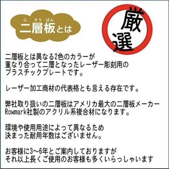 古物商プレートの作成を致します 販売実績1000件以上　最速でお届け致します。 イメージ7