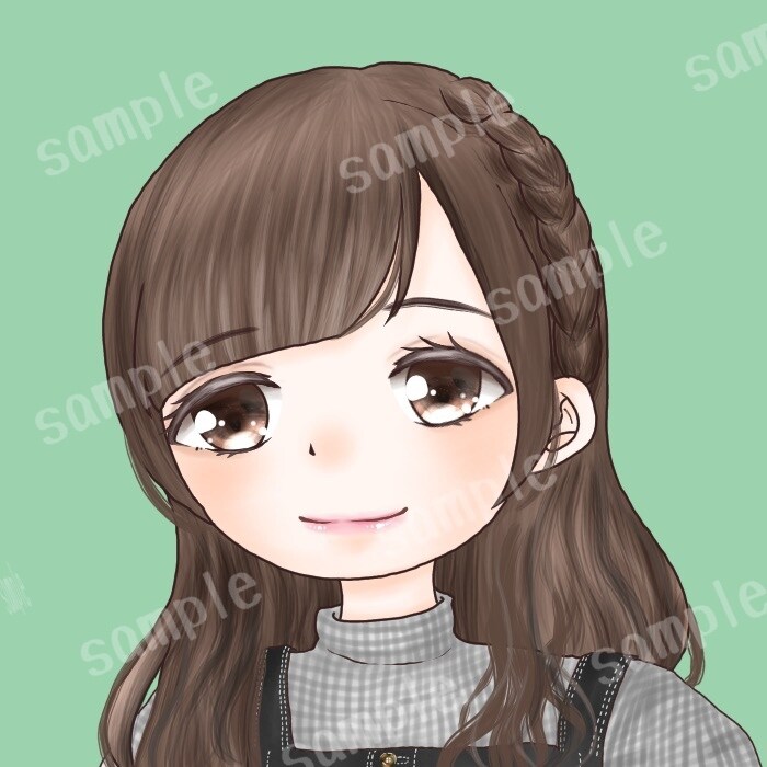 2名様限りミニキャラ2名分を1500円で描きます 夢絵や、ペア画、違うポーズ、表情差分などを描きます！ イメージ4