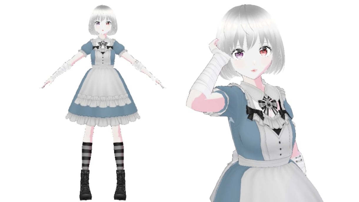 VRoid Studioで3Ｄモデル作成いたします 商用利用可！VTuber、メタバース等で使える3Dモデルです イメージ3