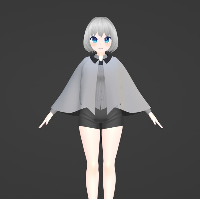 VTuber向け3Dモデル作成します Live2Dから3D化したい方におすすめです イメージ4