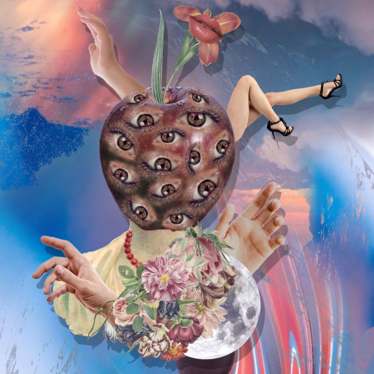 パッと目を惹くアー写、ジャケ写作成します 目を惹くアー写、ジャケ写をコラージュで作成いたします！ イメージ1