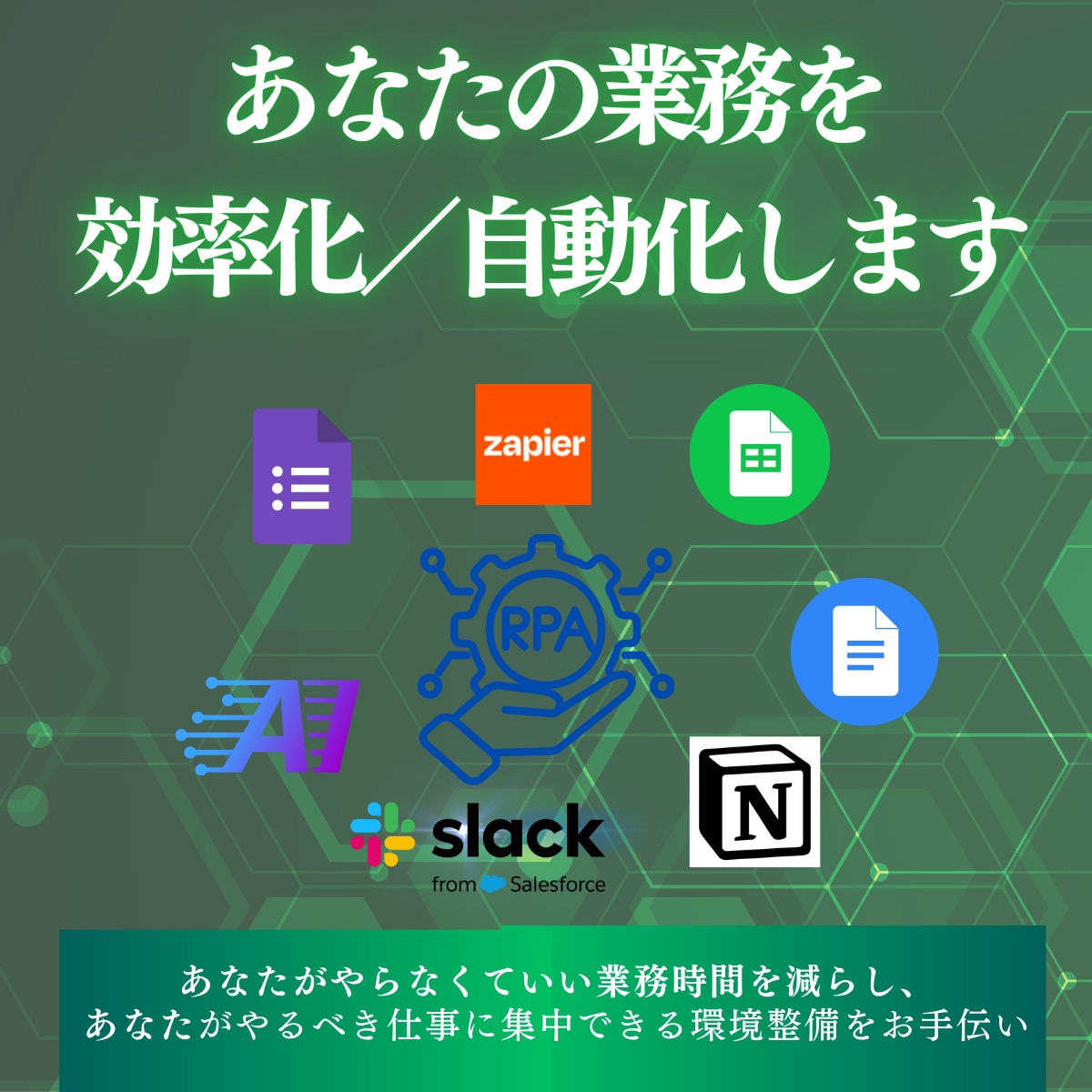 初回割引】１つあなたの業務を効率化／自動化します 【無料デモあり】RPAやAI活用をカスタマイズでご提案 イメージ1