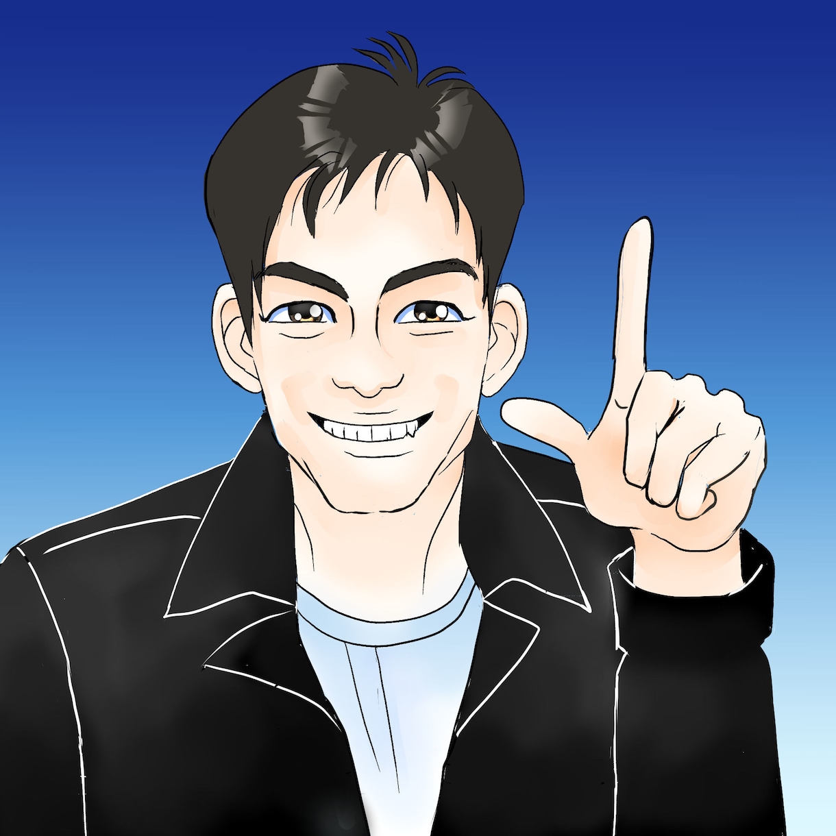 似顔絵かきます お写真を見て似顔絵かきます！男性に特化しています！ イメージ9