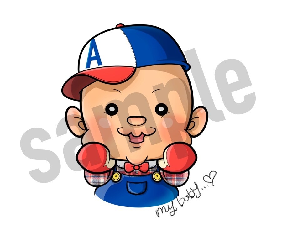 アイコン用の雰囲気似顔絵描きます オプションなし！キャラクターっぽい雰囲気合わせの似顔絵です！ イメージ4