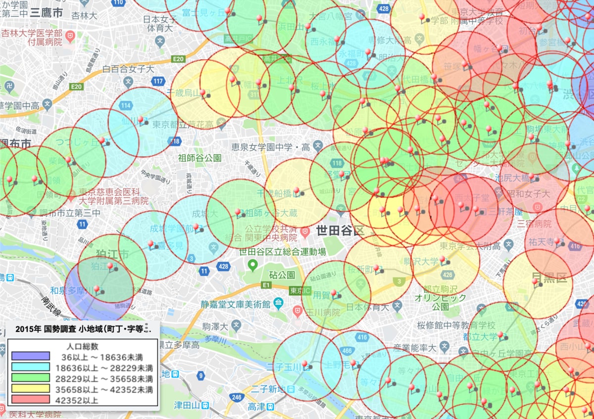 東京都全駅の統計データ提供します マーケティング、店舗の新規出店、不動産投資などに イメージ1