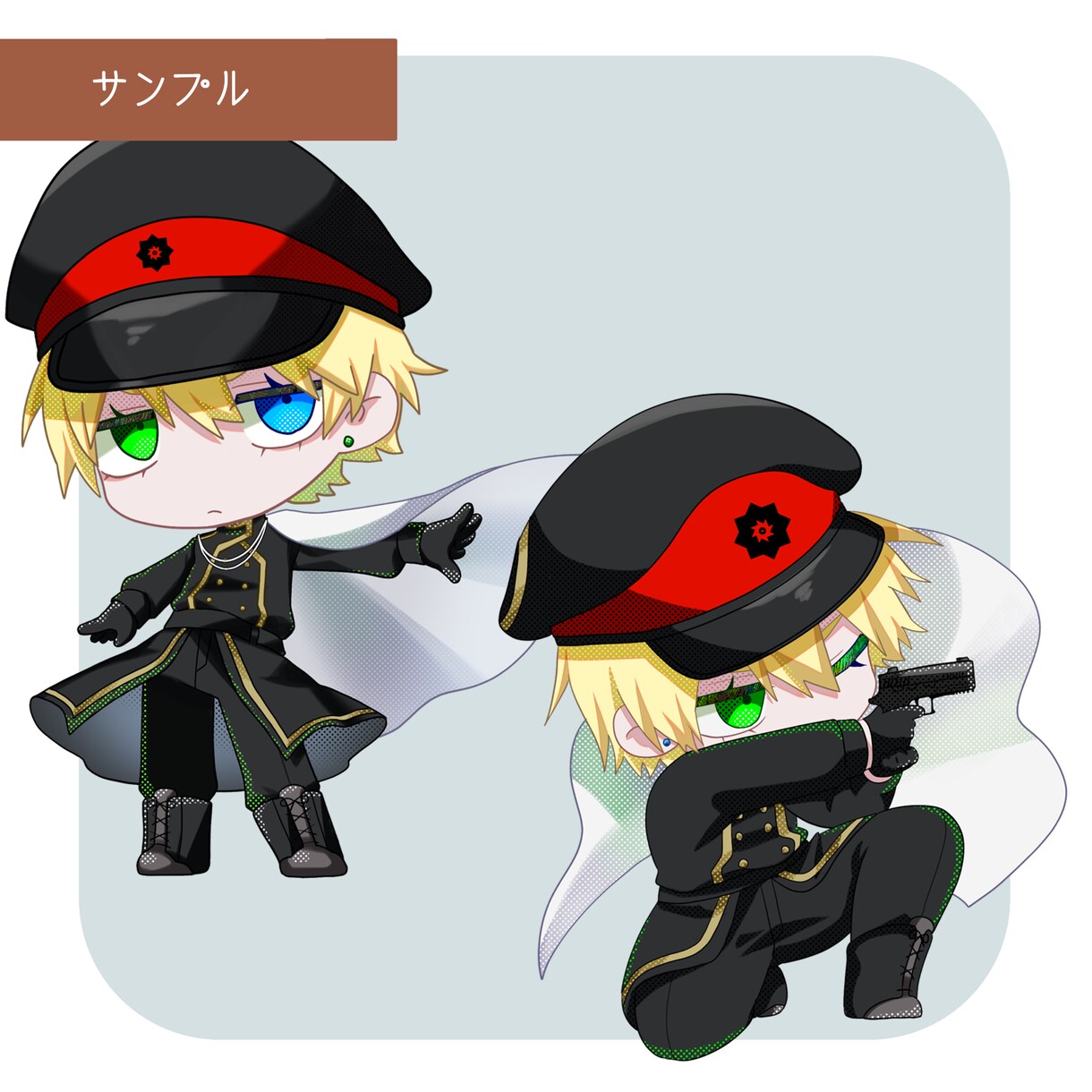 人外デザイン大歓迎！あなたのミニキャラを制作します スポニチ×東方コミケコラボ担当イラストレーターが制作します！ イメージ4