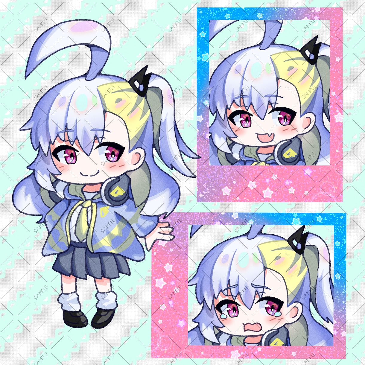 可愛くオシャレなスタンプイラスト描きます お客様の伝えたい思いをイラストに反映します！ イメージ2