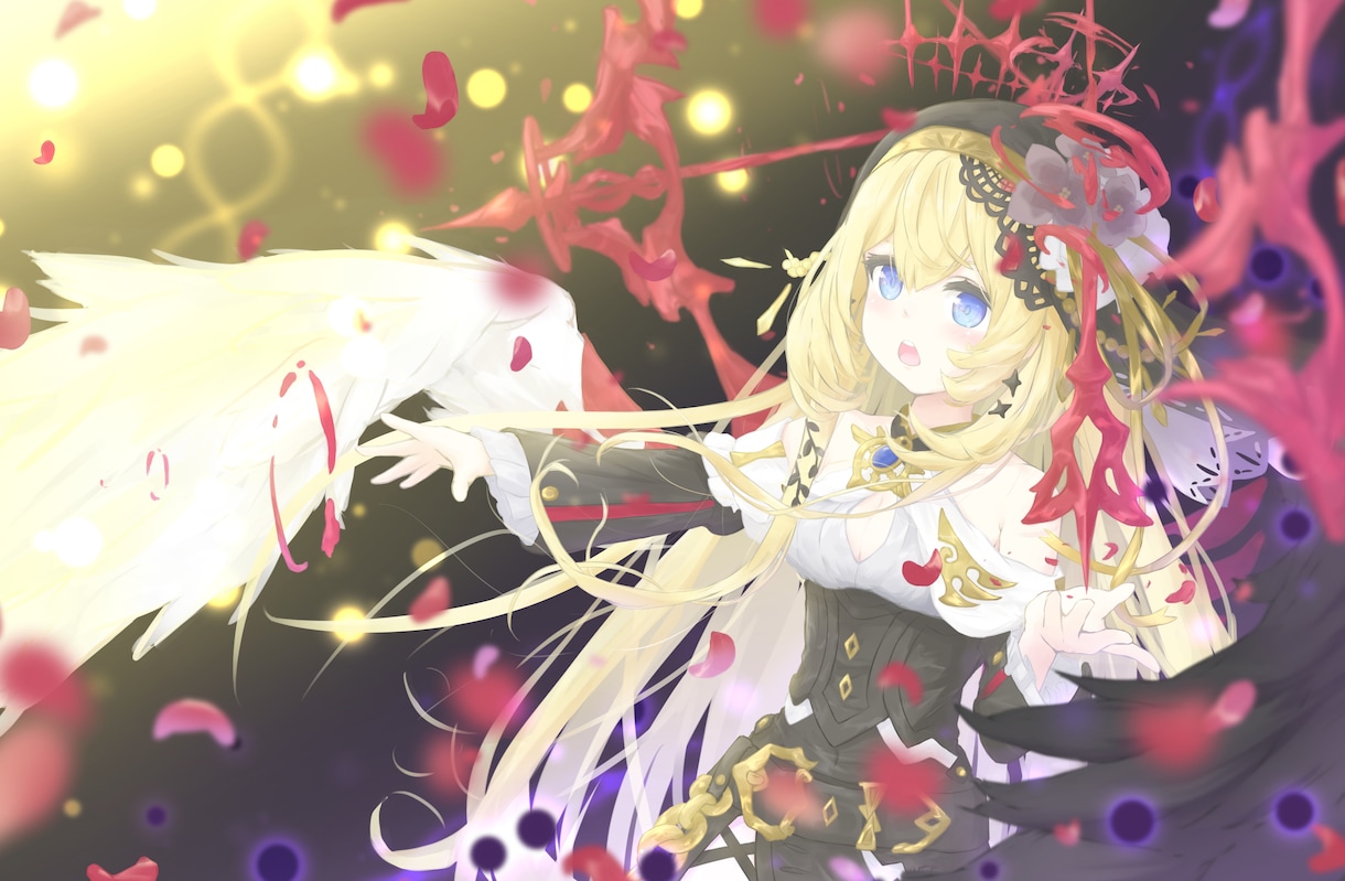 Live2Dアニメーションをイラストから制作します かわいい女性キャラクターや背景のアニメーションを制作します！ イメージ3
