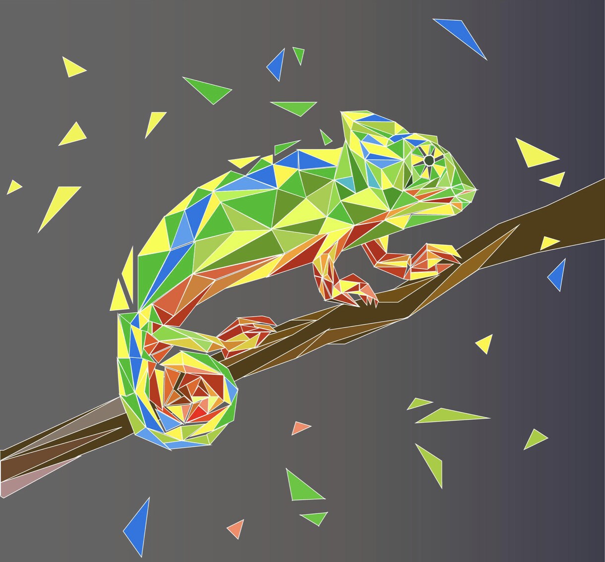 SNS用の動物イラスト他を提供します 好みの色やイメージを元に作り、SNSアカウントに使えます イメージ2