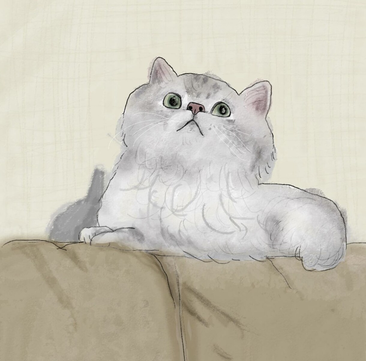 ゆるっと可愛く！ペットのイラスト描きます リアルだけど、可愛いタッチの世界に一つのイラストを心込めて イメージ9