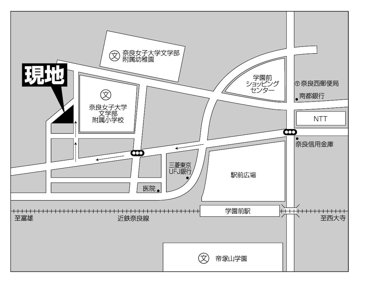 不動産物件資料から現地地図を制作します チラシに必要な地図をイラストレーターで綺麗に作成します。 イメージ3