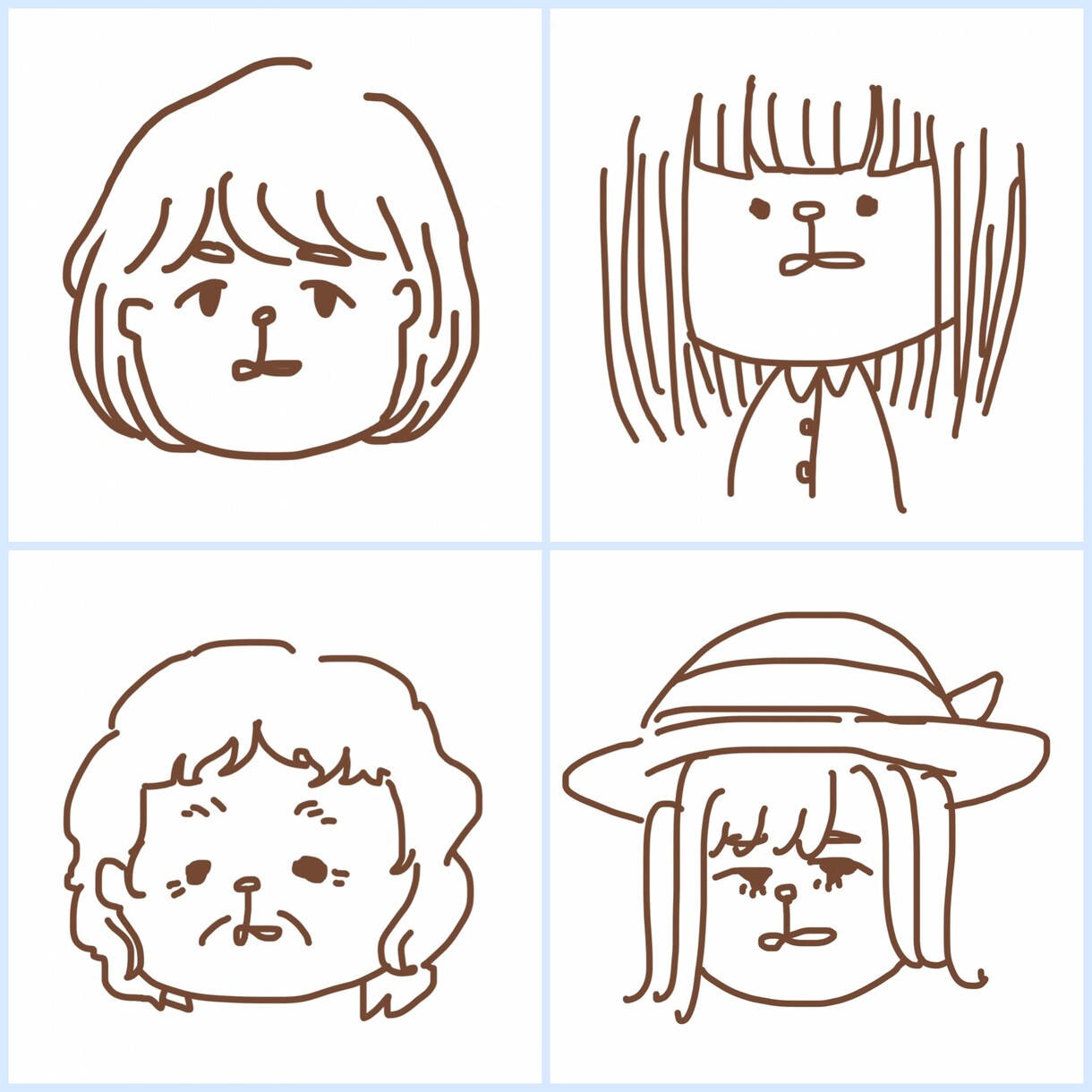 おくち固定 ∞ 似顔絵、ゆるイラスト描きます ｜用途不問 ⊂((・x・))⊃ イメージ7