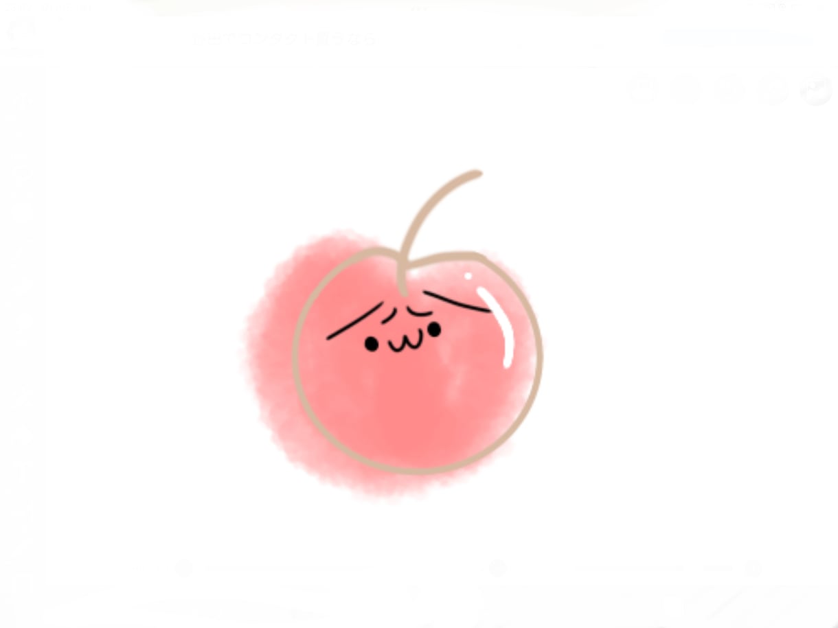 可愛らしいゆるっとしたアイコンを作成します！ます 可愛らしいりんごや飴のアイコンを描きます！ イメージ1