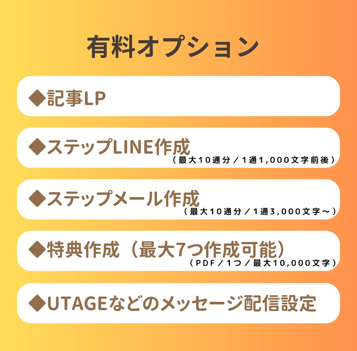 歴9年のライターが売上につながるLPを執筆します 【幅広いジャンルに対応可能】オプトイン、セールス、ウェビナー イメージ5