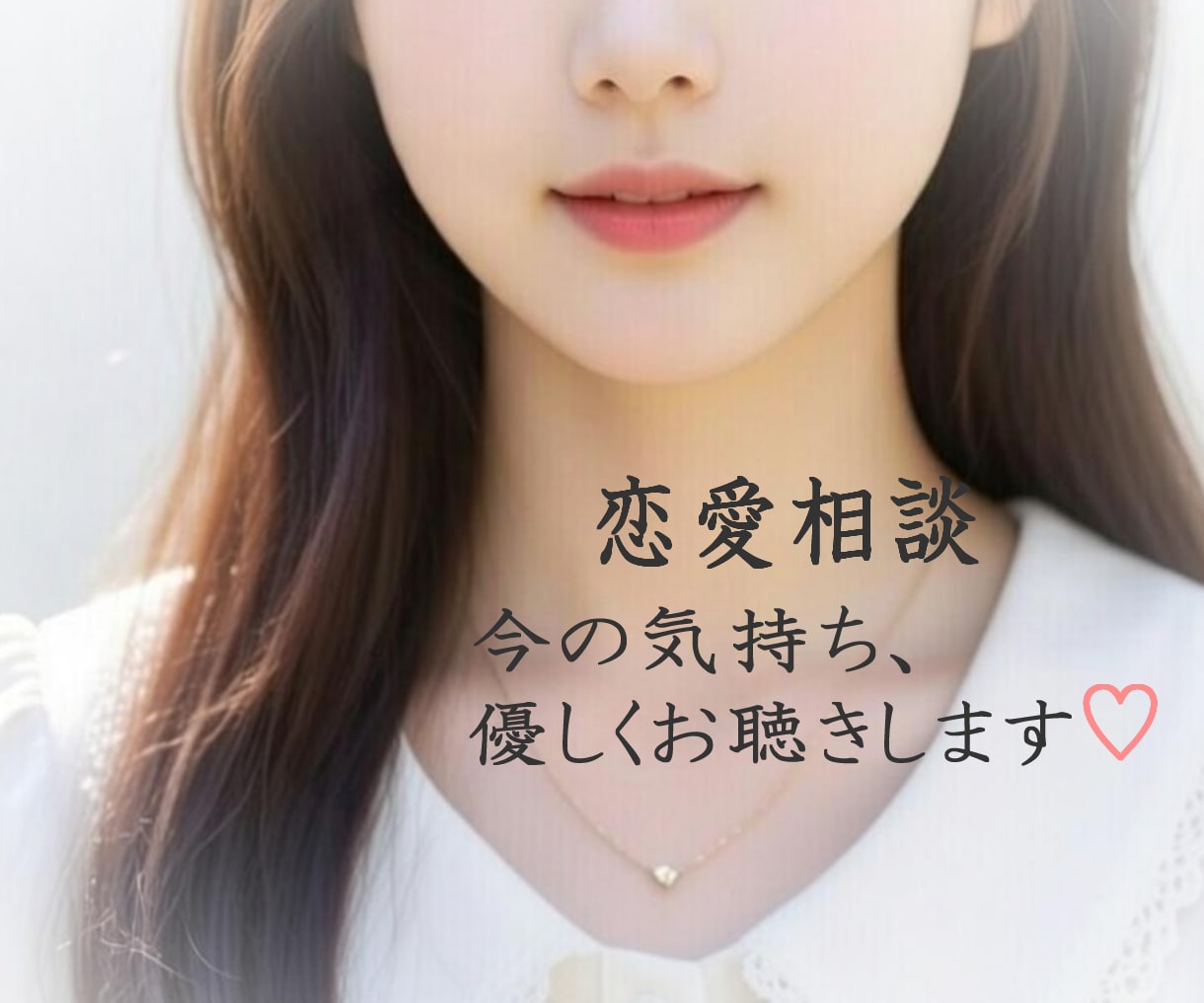 恋愛相談♡誰にも言えない恋のお悩みをお聴きします 片思い・複雑な恋・不安やモヤモヤも♡安心して本音で話してね♡ イメージ1