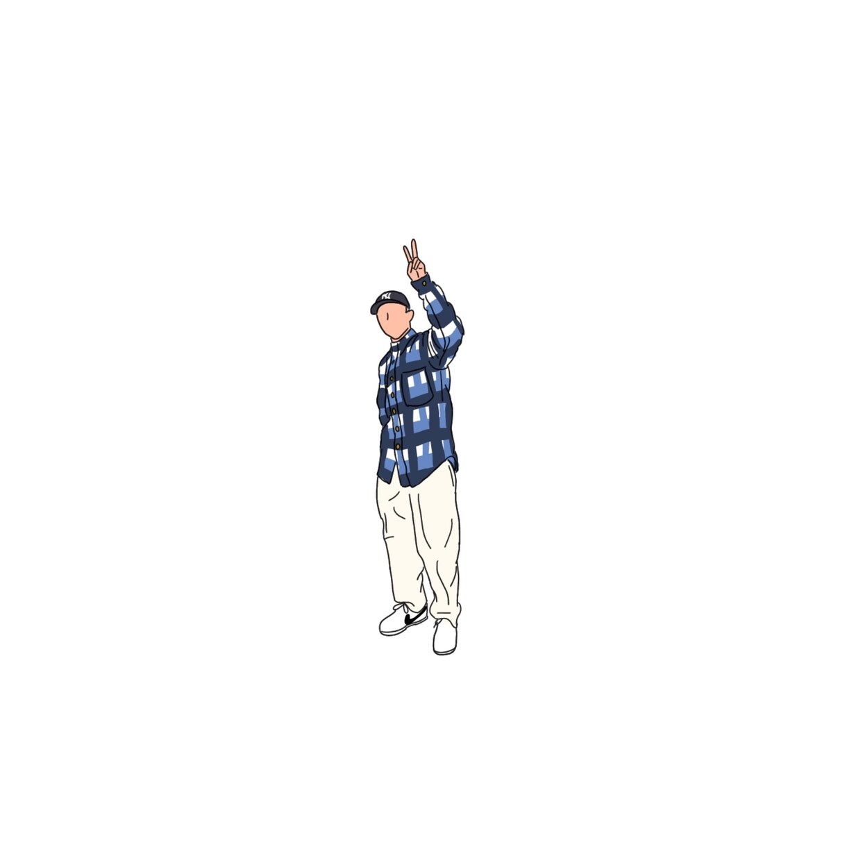 シンプルでお洒落なイラストを書きます SNSで褒められること、間違いないです！本当に！ イメージ6