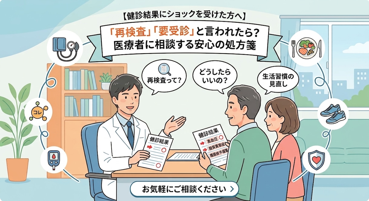現役医療者が健診結果を解説！不安や疑問を解消します 要再検査・D判定・数値の読み方が分からない方に対応します イメージ1