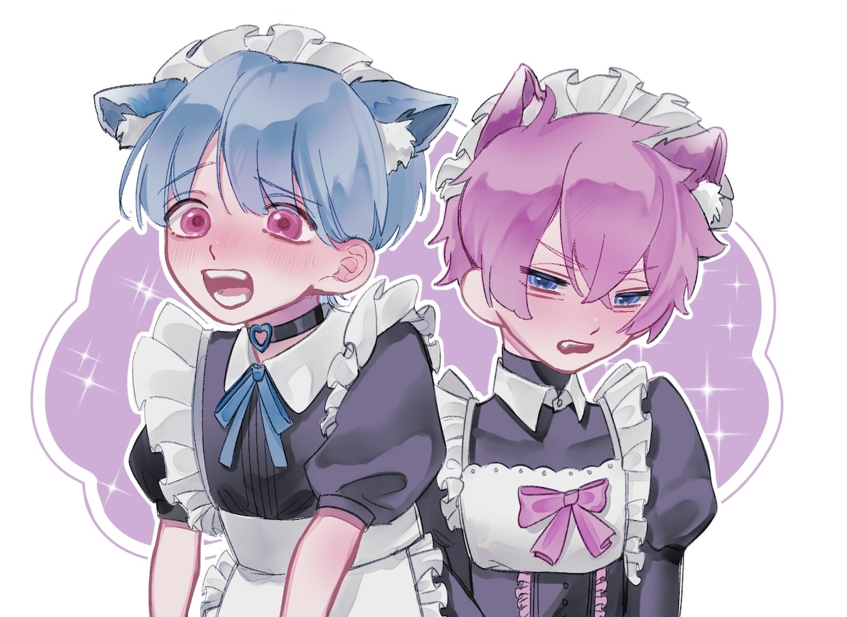 最短3日ポップでかっこかわいいイラストお描きします アイコン、サムネ、挿絵、立ち絵などカラフルポップをお届け! イメージ5