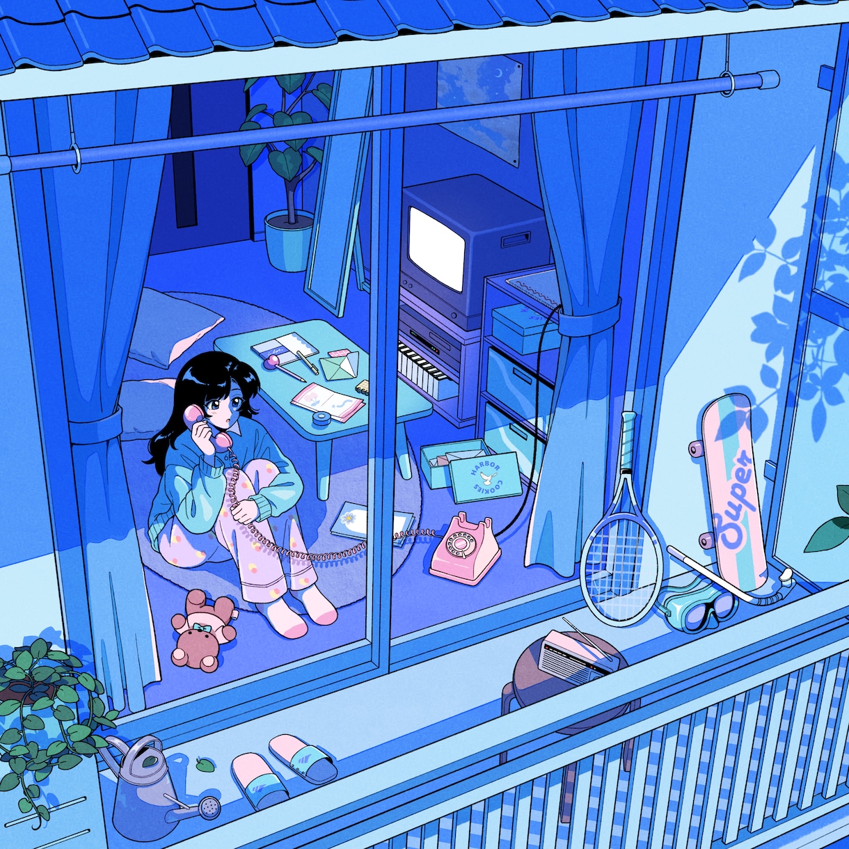 商用/EN OK◎レトロポップなイラスト描きます ◆動画サムネイル・ジャケット・グッズ・何でもご相談ください◆ イメージ2