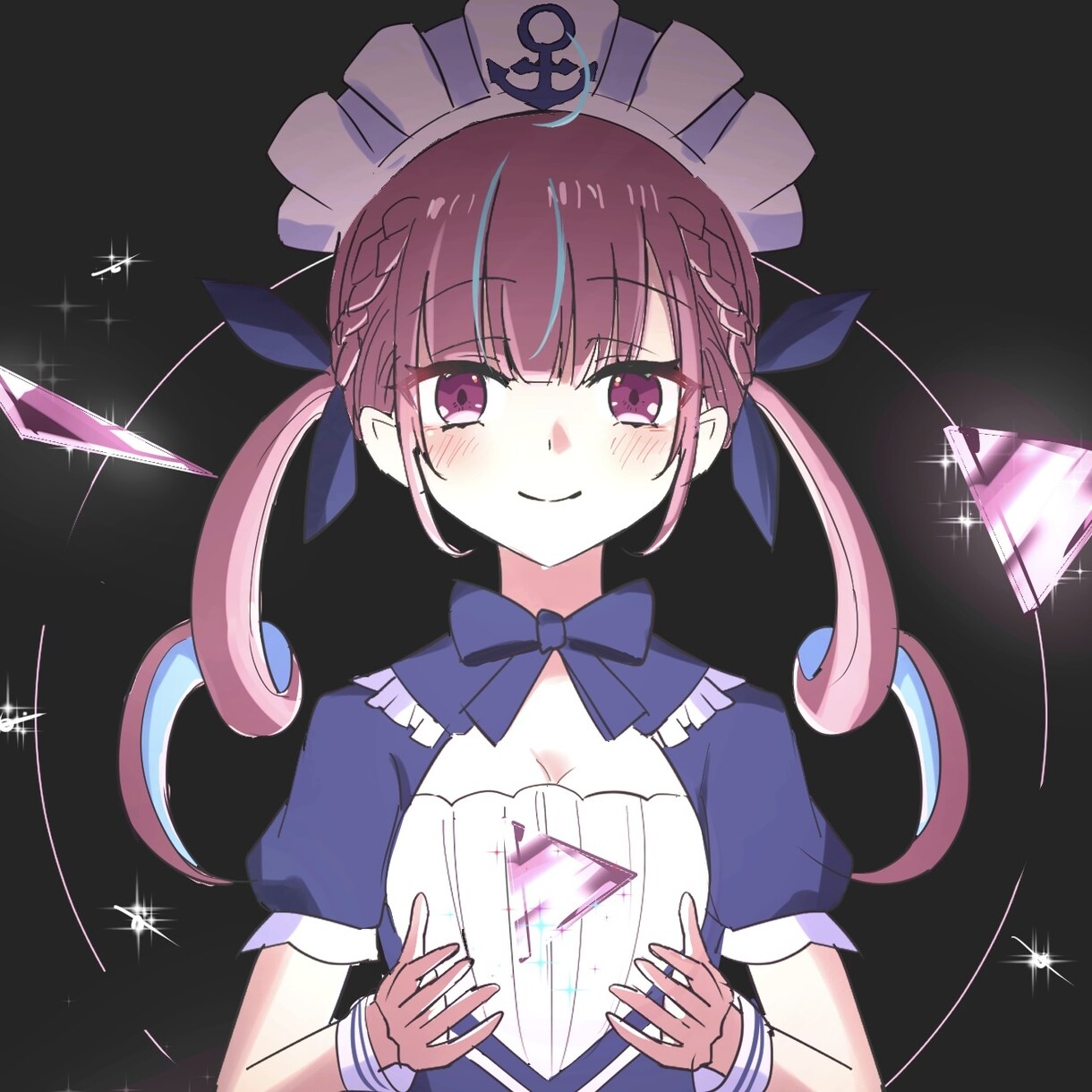 〇□の枠へ封印！SNSアイコン制作をします キャラを〇□の枠へ閉じ込めます( `ω´ っ)3 イメージ2
