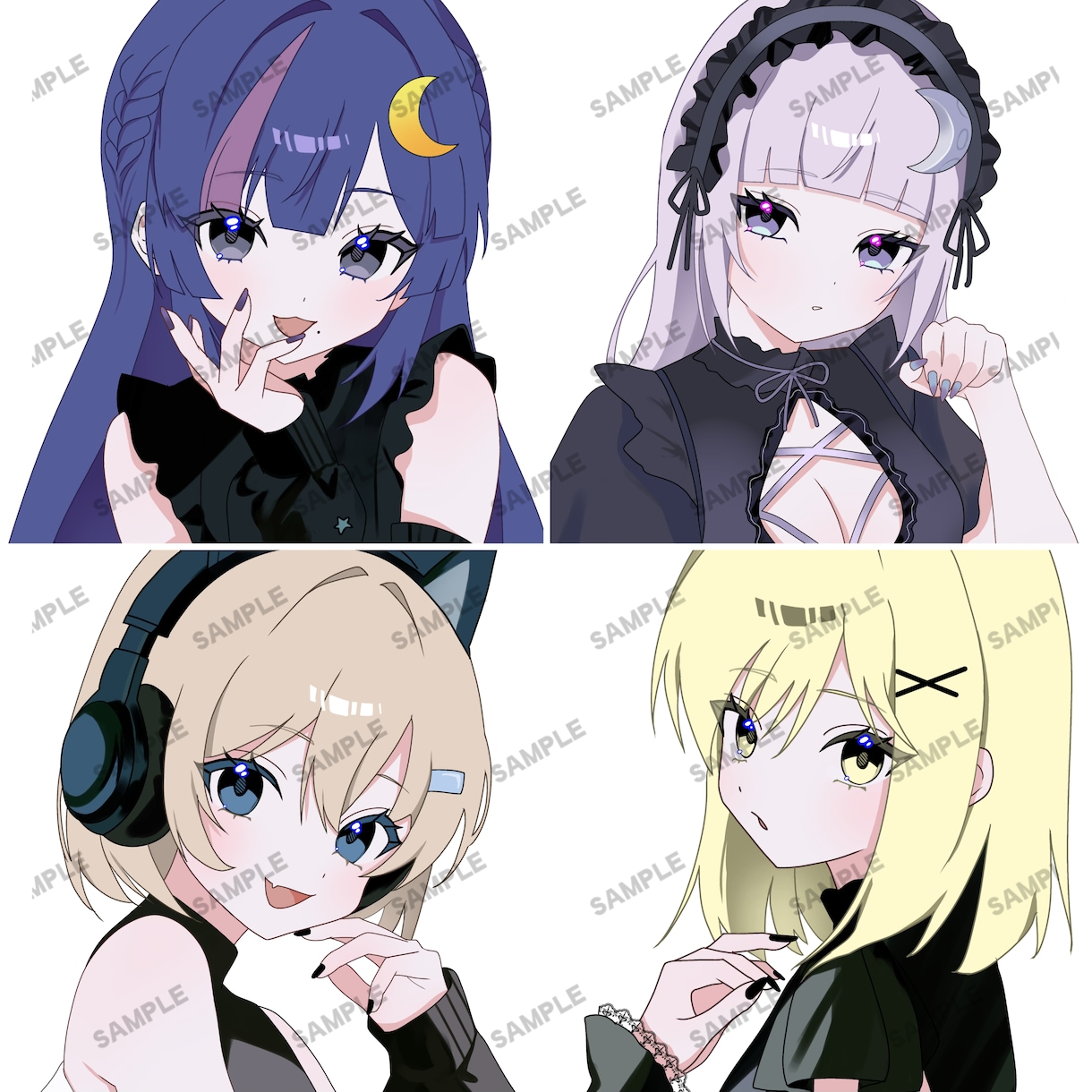 商用利用可能イラストます 今まで、VTuberさんからの依頼は15件いただきました。 イメージ2