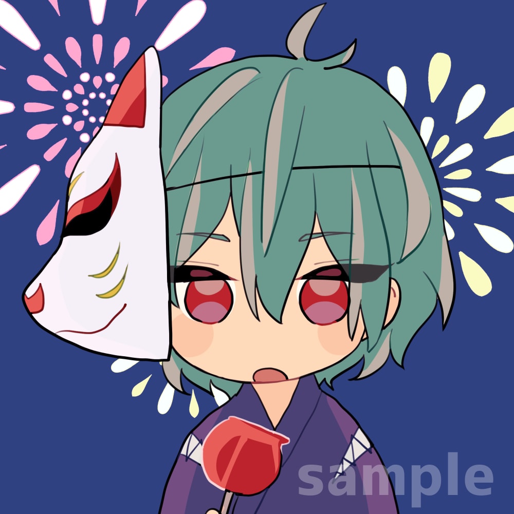 ミニキャラアイコン描きます シンプルでキャッチーなあなただけのキャラクターを作ります イメージ4