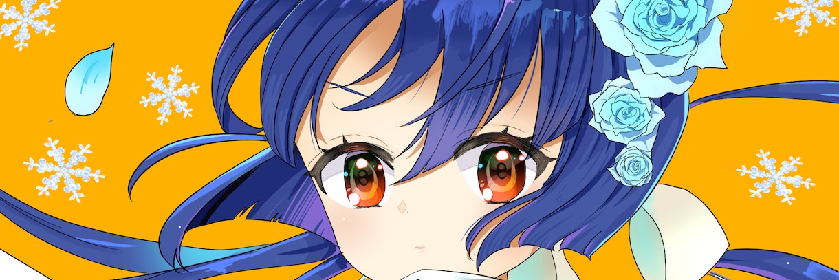 SNSのヘッダー描きます Twitterなどで使えるヘッダーのイラスト描きます イメージ2