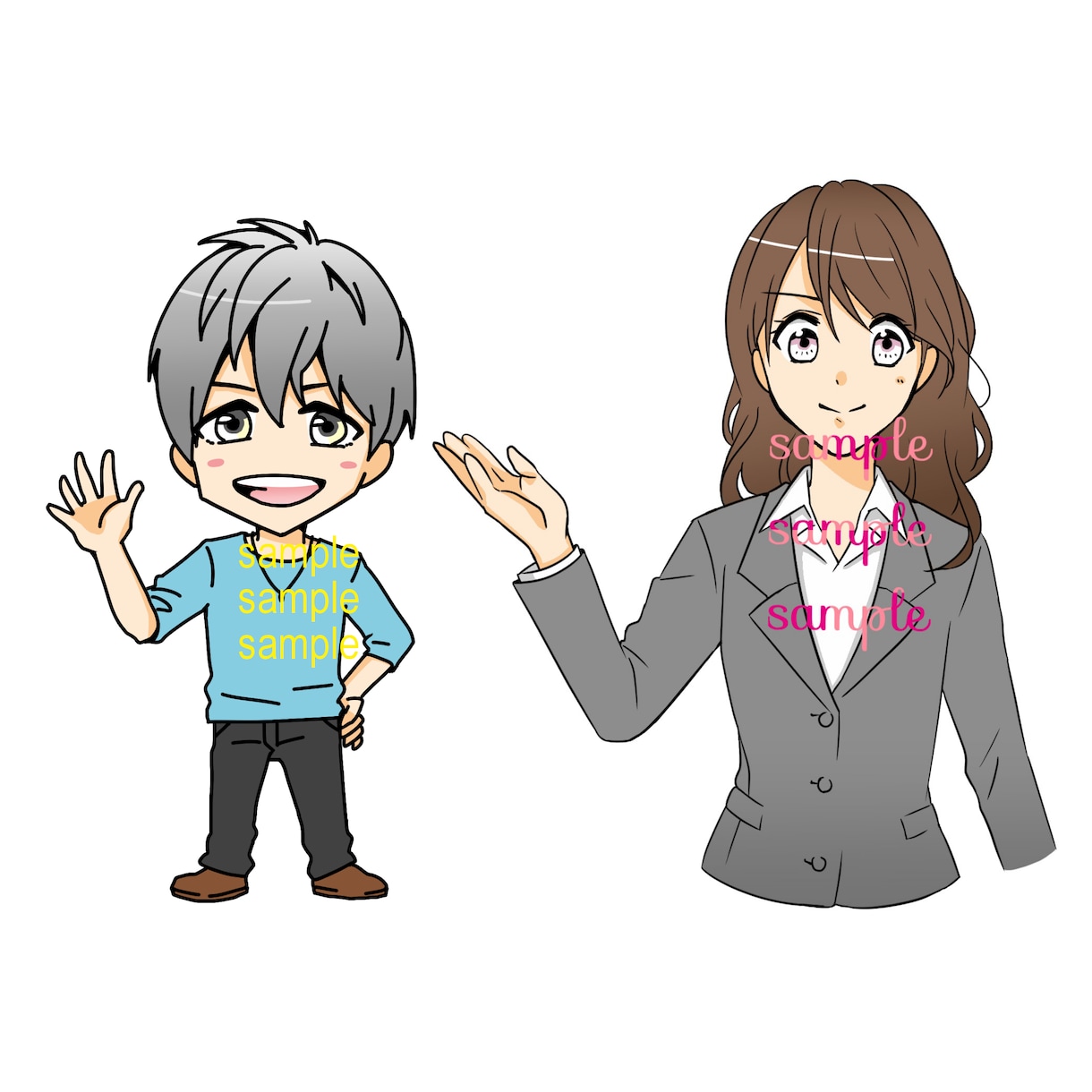 宣伝に使えるゆるキャラ描きます 難しい説明、目を引く広告にはイラストが一番！ イメージ2