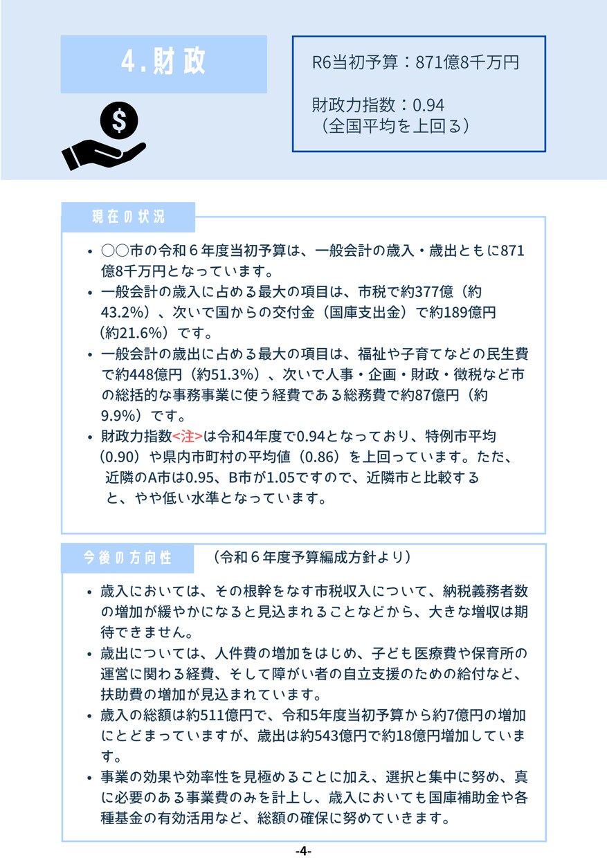 自治体研究を元地方公務員が作成します 元市町村職員が面接で役立つ情報をまとめます♪ イメージ9
