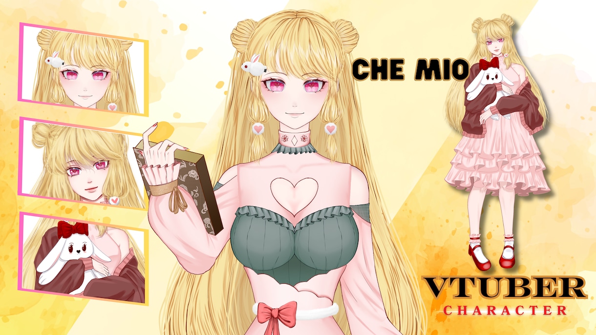 Live2DモデリングによるVtuber制作します 私たちと一緒に VTuber リギングを実現しましょう! イメージ3