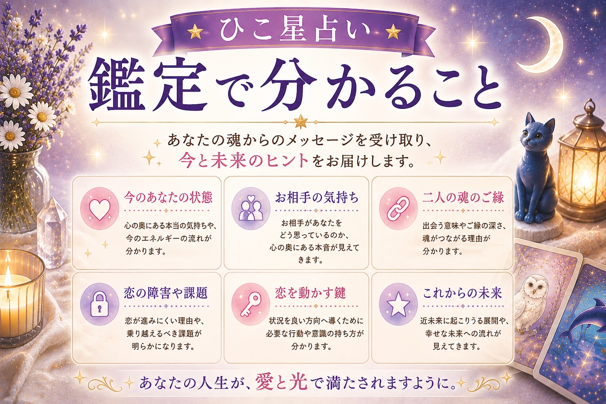 人間関係鑑定　魂とスピリットアニマルが導きます 魂を読み解き、人生を読み解き、未来を照らす イメージ3
