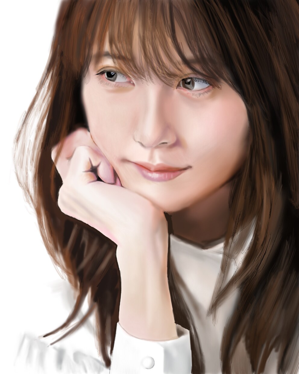 リアルなデジタル似顔絵を描きます ☆商用・二次利用OK☆背景透過画像も送付します イメージ3
