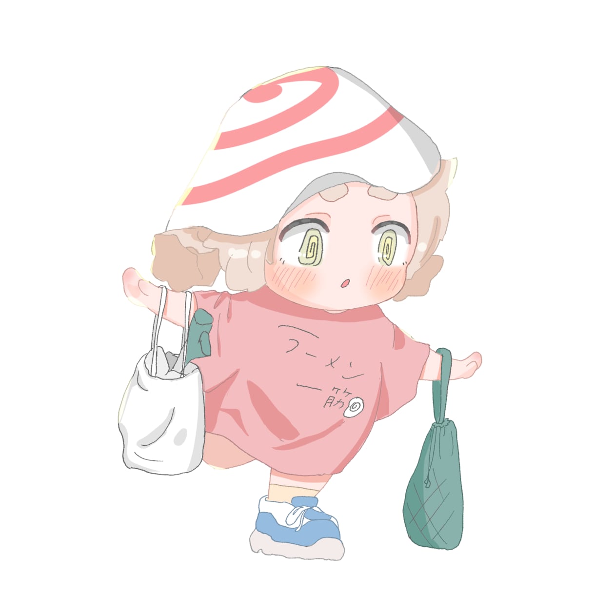 ほんわかタッチで可愛いちびキャラ描きます 個性的で表情豊かSNSやグッズにぴったり！商用利用◎ イメージ1