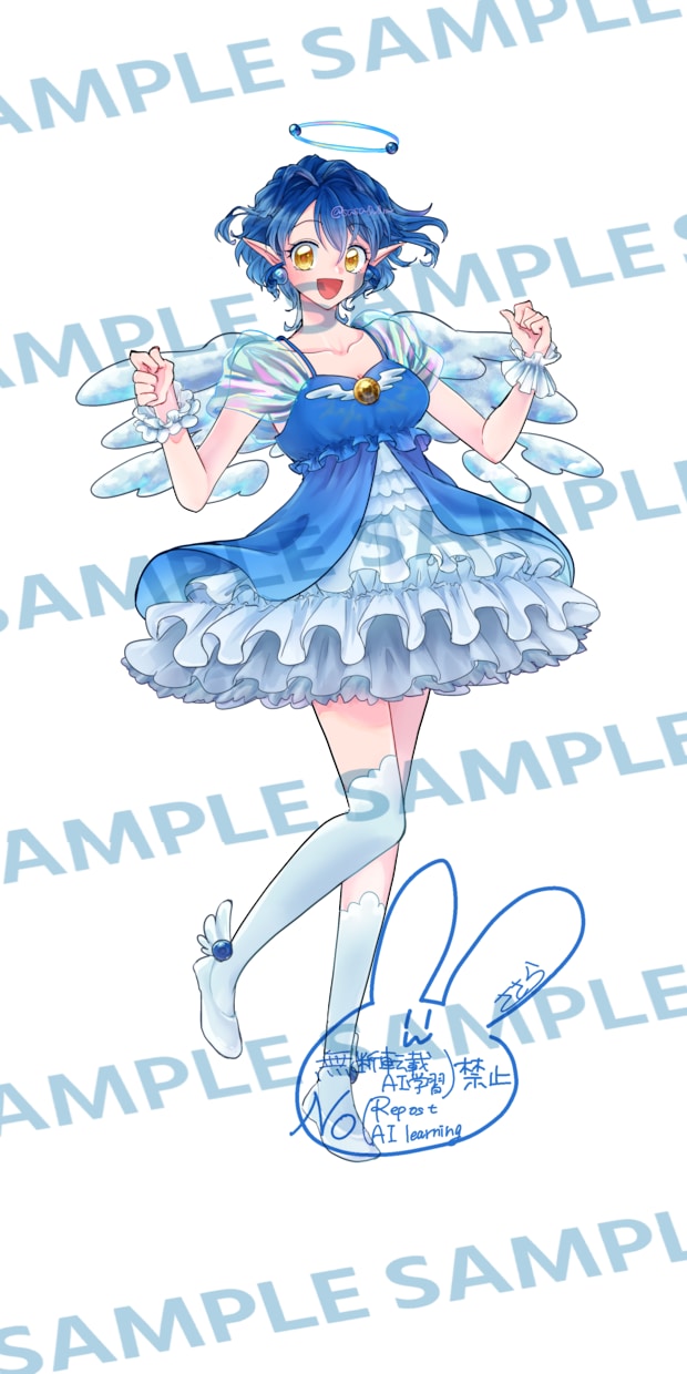 完成品！少女漫画風天使さん2販売いたします IRIAM/TRPG/諸ゲーム等にご利用いただけます イメージ2
