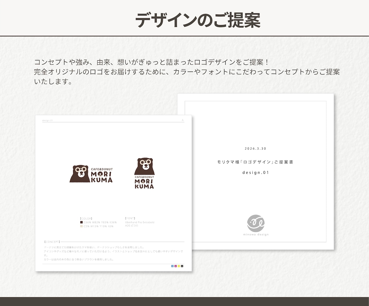 長く愛される、想いがぎゅっと詰まったロゴ作成します 起業・開業などあなただけのオリジナルロゴが必要な方へ！ イメージ2