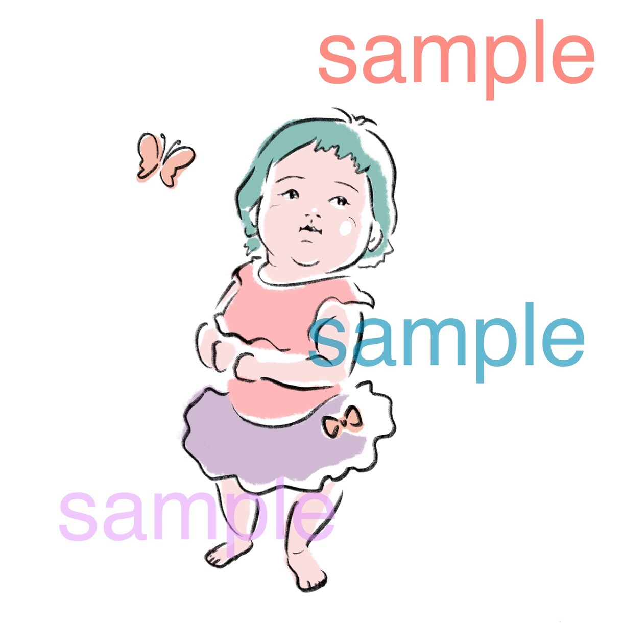 人物入りのイラスト制作を致します 人の魅力を伝えるイラストで、あなたの想いを吹き込むお手伝いを イメージ3