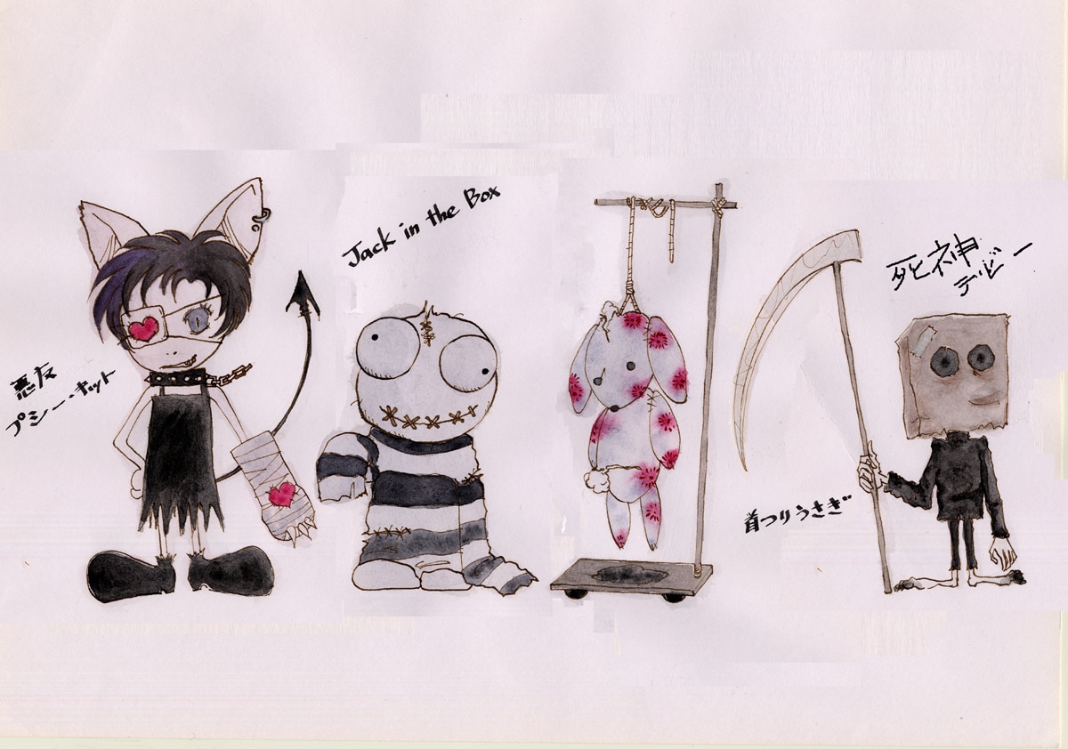 可愛•ゆる・怖いキャラクターを作ります 出来るだけご希望に添えるよう頑張ります イメージ2