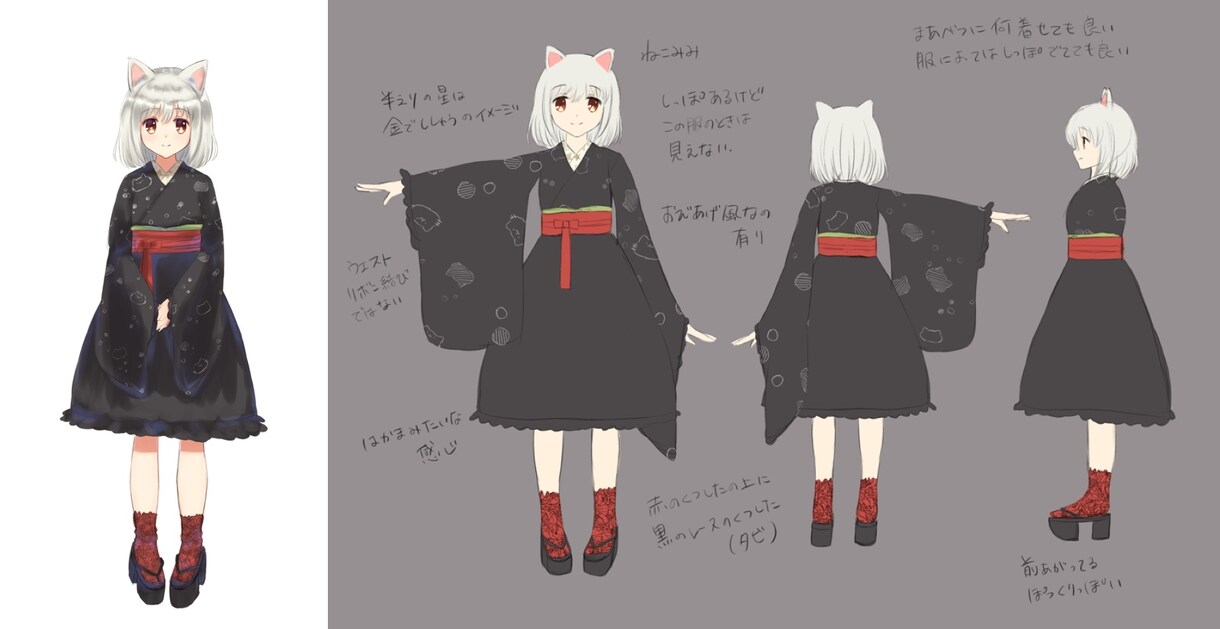 Live2D用パーツ分けイラストを作成します Vtuberになりたい方、キャラデザも承ります！ イメージ7