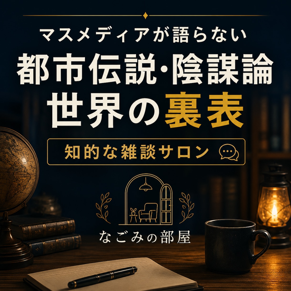 誰にも解ってもらえないあなたのお話しに傾聴します 都市伝説・陰謀論・世界の裏表・マスメディアが語らない世界の話 イメージ1